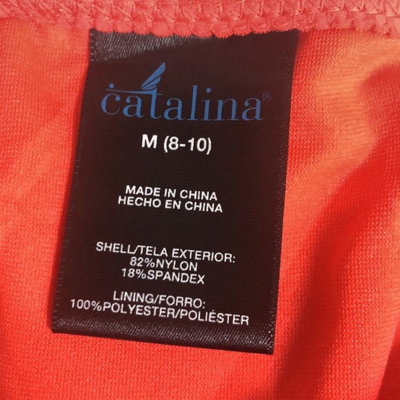 Catalina bikini bottom orange size 8-10 - Picture 2 of 7